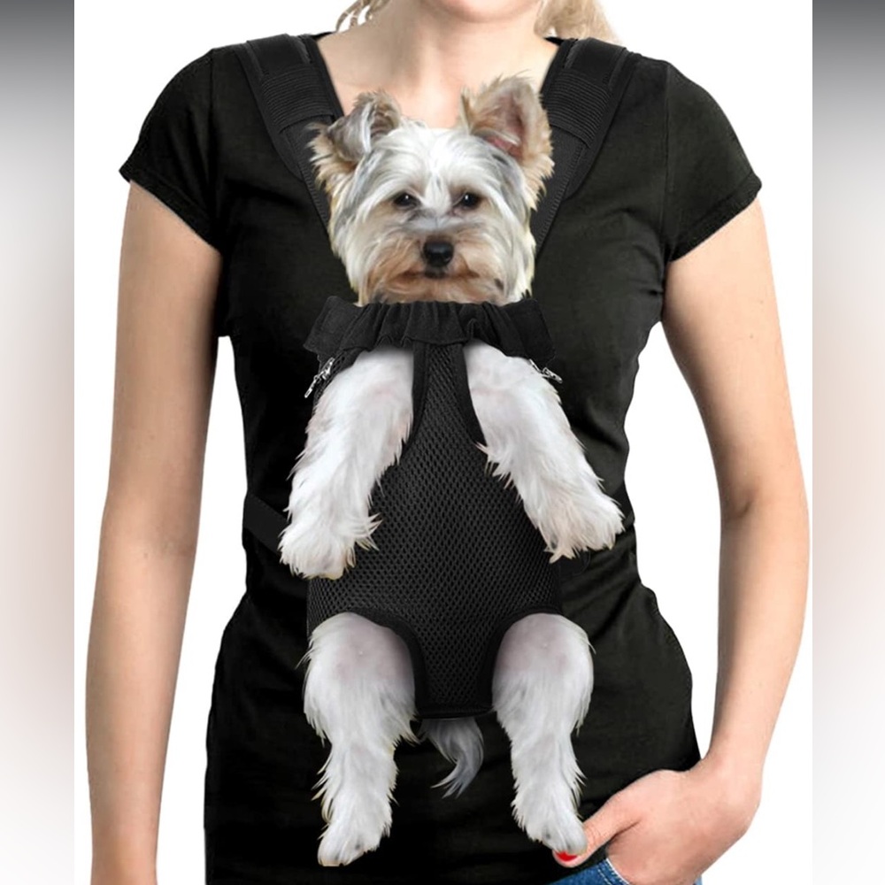 YUDODO Pet Dog Carrier Backpack * black color Size Small